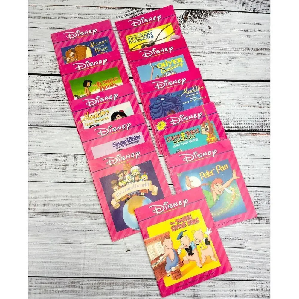 Vintage 1990-92 Disney Relive the Magic Children’s Book Collection
